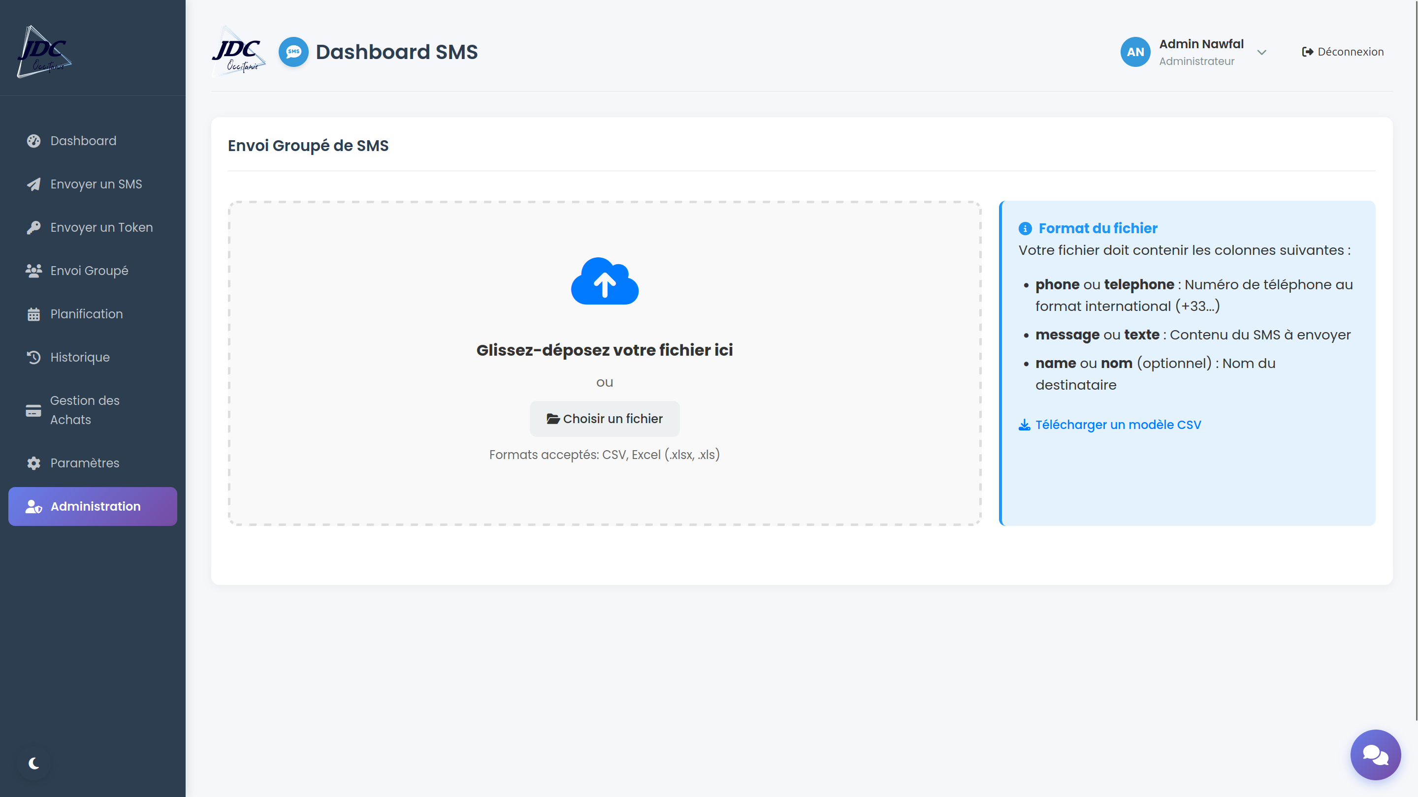 Bulk SMS sending