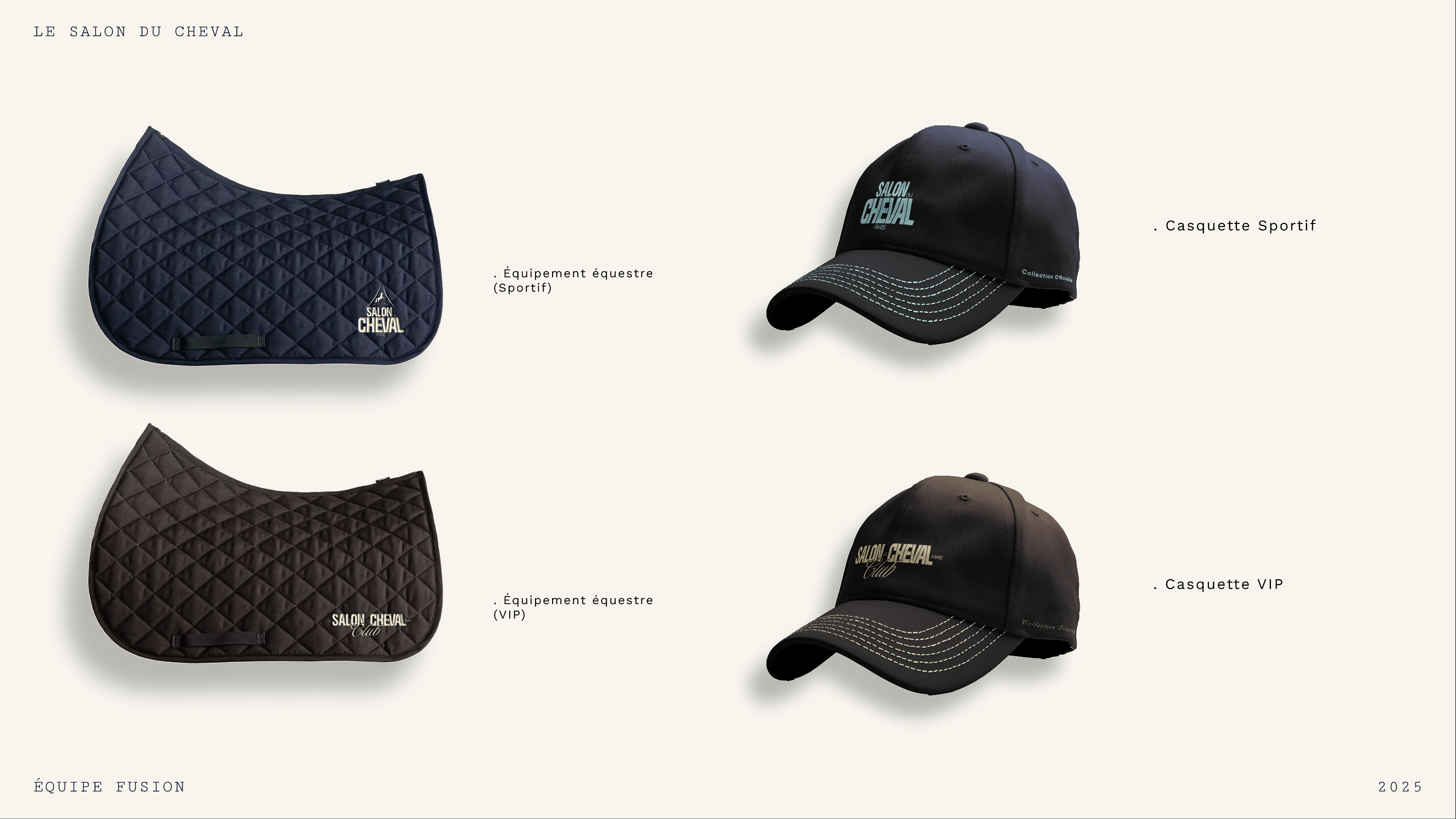 Merchandise — Equestrian equipment