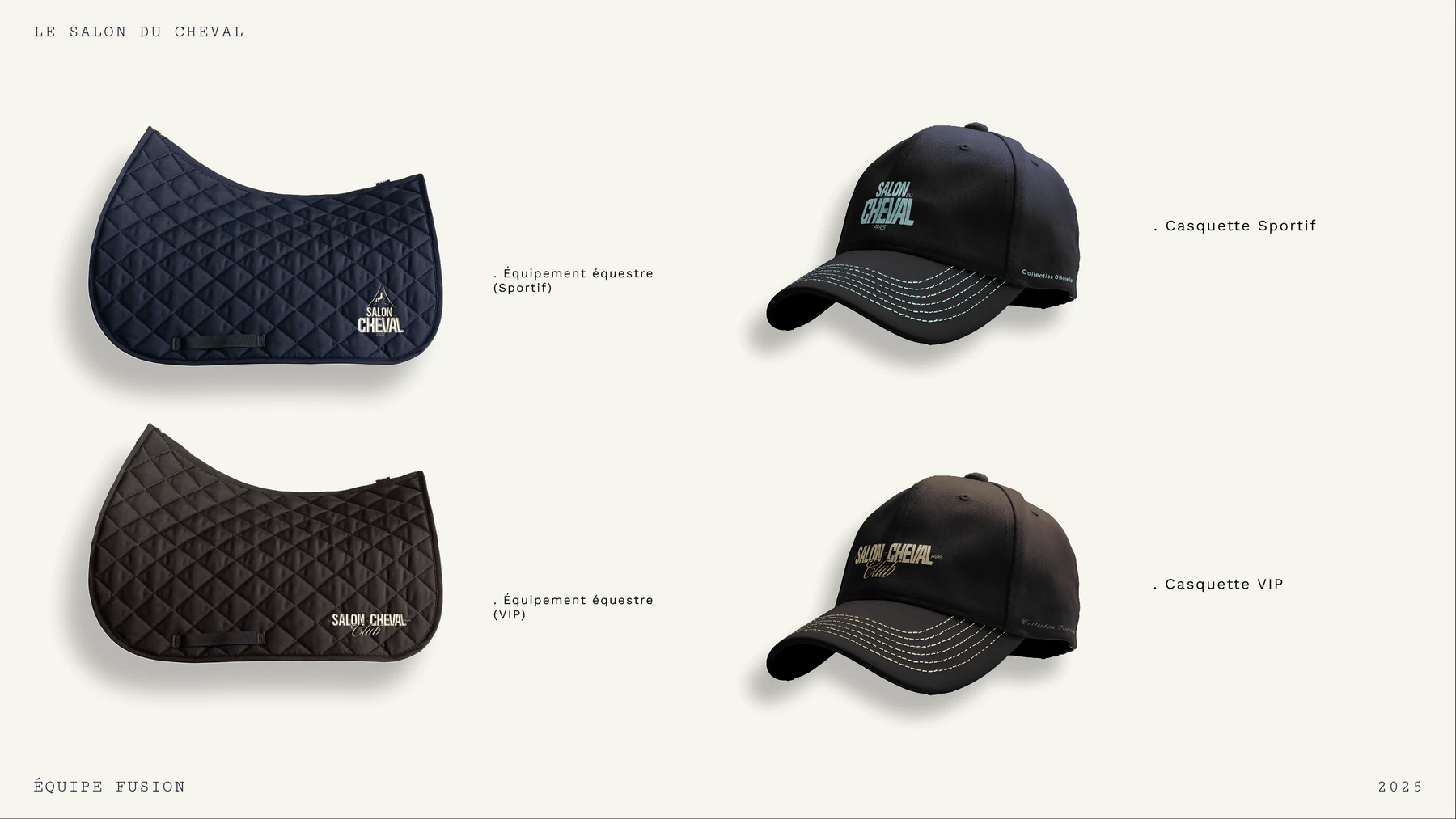 Merchandise — Equestrian equipment